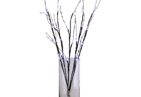 LED Light Up Branches w/ Acrylic Gems – 5 Colors