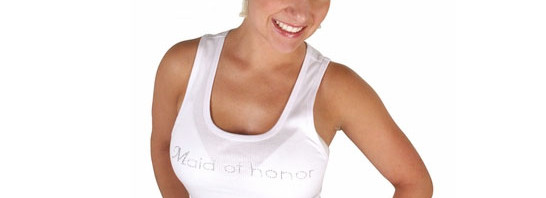 Maid of Honor Gemstone Tank Top