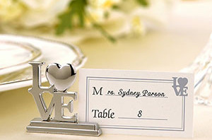 LOVE Place Card Holders (Set of 4)