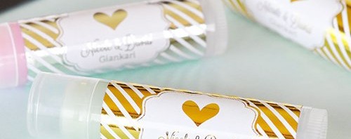 personalized lip balm favors