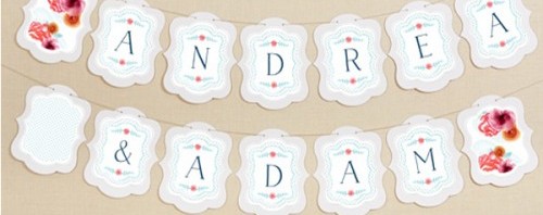 Themed Personalized Garland