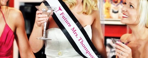 Personalized Bachelorette Sash and Veil