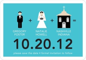 Whimsical Save the Dates