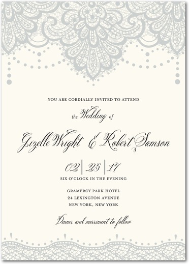 lasting lace invitations the realist bride white invitations